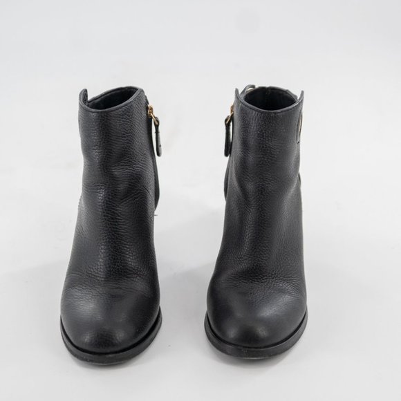 TORY BURCH Junction Leather Boots Black | 7.5 - Picture 2 of 14